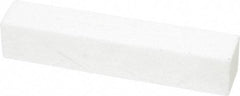 Norton - 150 Grit Aluminum Oxide Square Dressing Stick - 4 x 3/4 x 3/4, Very Fine Grade, Vitrified Bond - Apex Tool & Supply