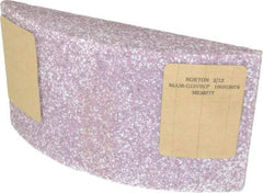 Norton - 11-1/4" Wide x 6" High x 2-1/4" Thick Grinding Segment - Aluminum Oxide, 30 Grit, Hardness G, Blue Print No. ME30777 - Apex Tool & Supply