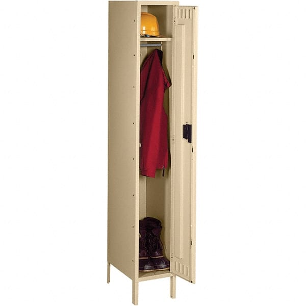 Tennsco - 1 Door, 1 Tier, Welded Locker - Apex Tool & Supply