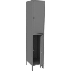 Tennsco - 2 Door, 2 Tier, Welded Locker - Apex Tool & Supply