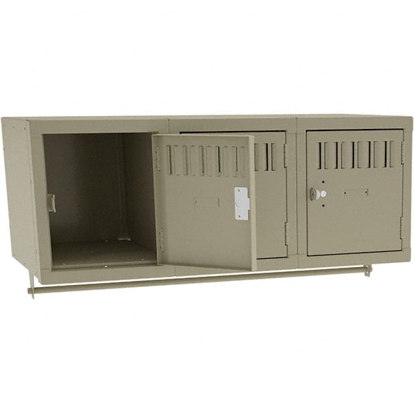 Tennsco - 3 Door, 3 Tier, Welded Locker - Apex Tool & Supply