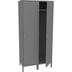 Tennsco - 3 Door, 1 Tier, Welded Locker - Apex Tool & Supply