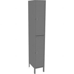 Tennsco - 2 Door, 2 Tier, Welded Locker - Apex Tool & Supply