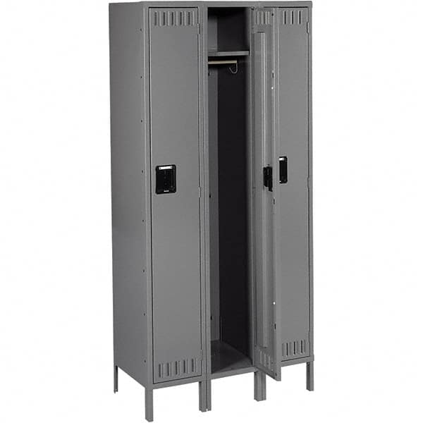 Tennsco - 1 Door, 1 Tier, Welded Locker - Apex Tool & Supply