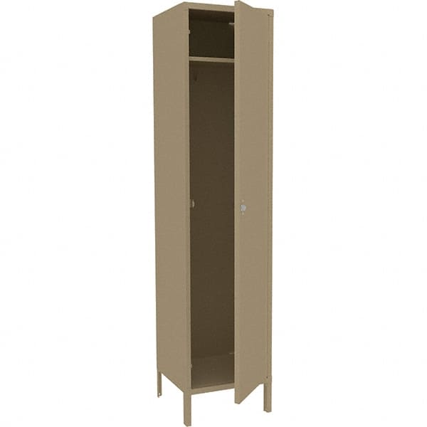 Tennsco - 1 Door, 1 Tier, Welded Locker - Apex Tool & Supply