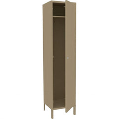 Tennsco - 1 Door, 1 Tier, Welded Locker - Apex Tool & Supply