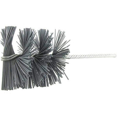 Brush Research Mfg. - 5" Bore Diam, 320 Grit, Silicon Carbide Flexible Hone - Medium, 5" OAL - Apex Tool & Supply
