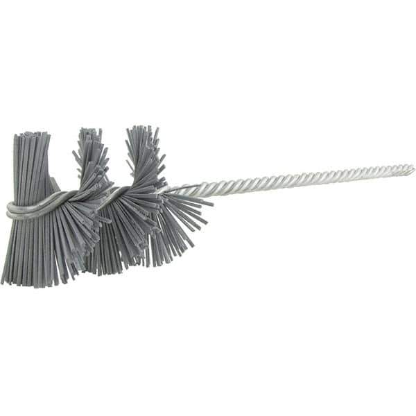 Brush Research Mfg. - 3-1/2" Bore Diam, 320 Grit, Silicon Carbide Flexible Hone - Medium, 4" OAL - Apex Tool & Supply