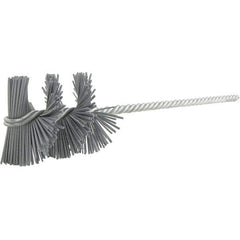 Brush Research Mfg. - 3-1/2" Bore Diam, 320 Grit, Silicon Carbide Flexible Hone - Medium, 4" OAL - Apex Tool & Supply