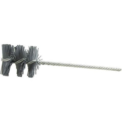 Brush Research Mfg. - 2-1/4" Bore Diam, 120 Grit, Silicon Carbide Flexible Hone - Medium, 2" OAL - Apex Tool & Supply