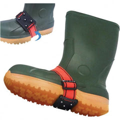 Geroline - Ice Traction Footwear Footwear Style: Strap-On Cleat Traction Type: Tungsten Carbide Stud - Apex Tool & Supply