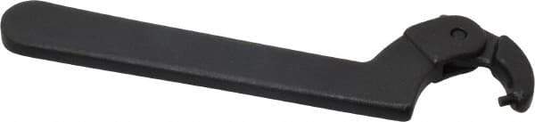 Proto - 3/4" to 2" Capacity, Black Oxide Finish, Adjustable Pin Spanner Wrench - 6-3/8" OAL, 1/8" Hook Pin Height - Apex Tool & Supply