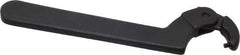Proto - 3/4" to 2" Capacity, Black Oxide Finish, Adjustable Pin Spanner Wrench - 6-3/8" OAL, 1/8" Hook Pin Height - Apex Tool & Supply