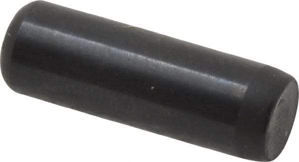 Holo-Krome - 1/4" Diam x 3/4" Pin Length 4000 Alloy Steel Oversized Dowel Pin - Black Luster Finish, C 47-58 & C 60 (Surface) Hardness, 1 Beveled & 1 Rounded End - Apex Tool & Supply