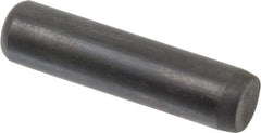 Holo-Krome - 1/4" Diam x 1" Pin Length 4000 Alloy Steel Oversized Dowel Pin - Black Luster Finish, C 47-58 & C 60 (Surface) Hardness, 1 Beveled & 1 Rounded End - Apex Tool & Supply