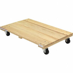 Vestil - 900 Lb Capacity Hardwood Dolly - 36" Long x 24" Wide - Apex Tool & Supply