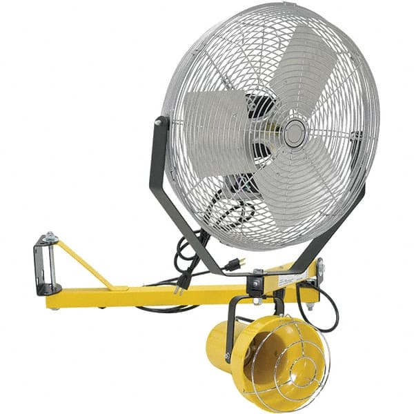 Vestil - Dock Light Accessories Type: Double Arm Strut Light/Fan For Use With: LL-SAI-40 Light; Fan; Brackets & Wiring - Apex Tool & Supply