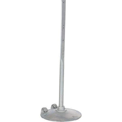 Vestil - 17-3/8" Wide x 48" High Sign Compatiblity, Steel Sign Stand - Silver - Apex Tool & Supply