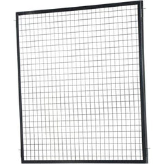 Vestil - 5' Long x 5' High, Black Hinged Door - Apex Tool & Supply