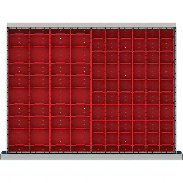 LISTA - 60-Compartment Drawer Divider Layout for 2.17" High Drawers - Apex Tool & Supply