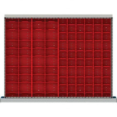 LISTA - 60-Compartment Drawer Divider Layout for 2.17" High Drawers - Apex Tool & Supply