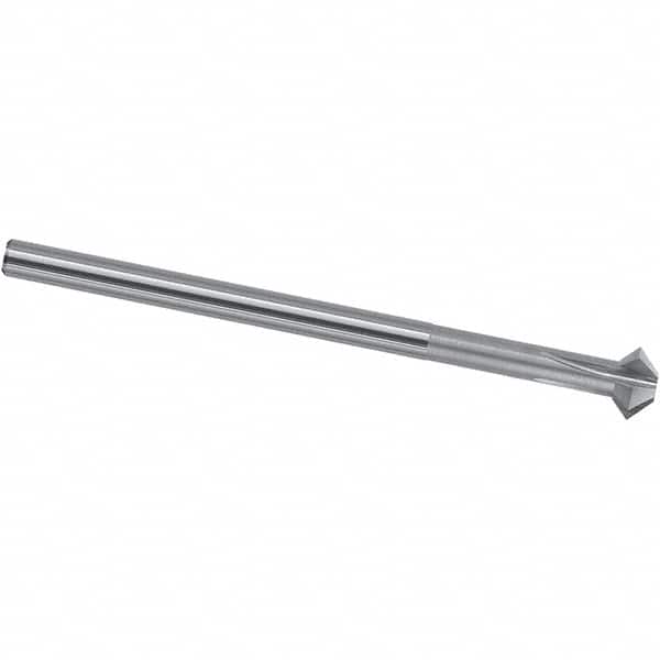 Magafor - 0.118" Cutter Head Diam, 0.047" Flat Width, Solid Carbide, Single Back Chamfer - Apex Tool & Supply