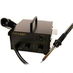 Hakko - Soldering Stations Type: SMD Rework Station Power Range/Watts: 5W-For Station; 80W-For Iron - Apex Tool & Supply