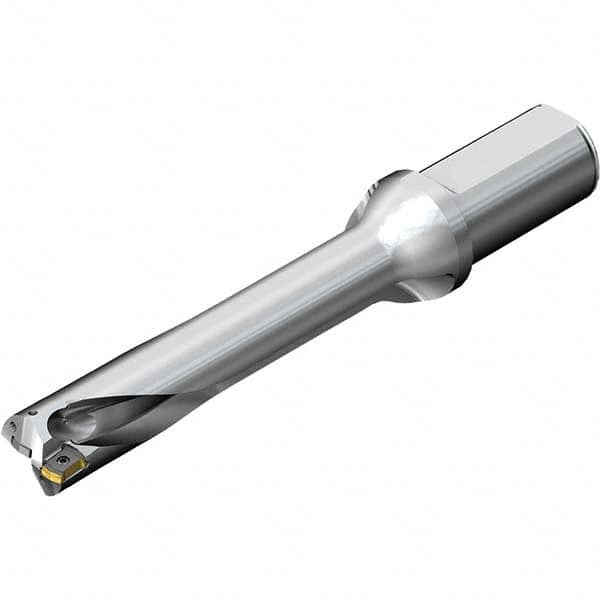 Sandvik Coromant - 4-3/8" Max Drill Depth, 5xD, 7/8" Diam, Indexable Insert Drill - Apex Tool & Supply