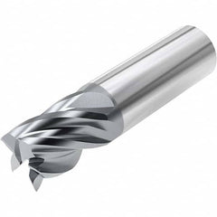 Niagara Cutter - 5/8", 3/4" LOC, 5/8" Shank Diam, 3" OAL, 5 Flute, Solid Carbide Square End Mill - Apex Tool & Supply
