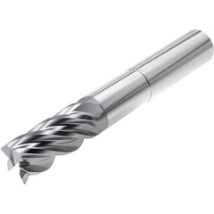 Niagara Cutter - 5/8", 3/4" LOC, 5/8" Shank Diam, 6" OAL, 5 Flute, Solid Carbide Square End Mill - Apex Tool & Supply