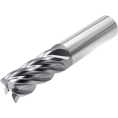 Niagara Cutter - 3/4" Diam 5 Flute Solid Carbide 0.0312" Corner Radius End Mill - Apex Tool & Supply