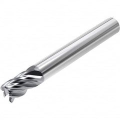 Niagara Cutter - 3/8" Diam 5 Flute Solid Carbide 0.0312" Corner Radius End Mill - Apex Tool & Supply