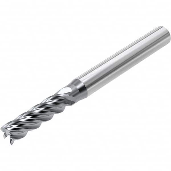Niagara Cutter - 7/32" Diam 5 Flute Solid Carbide 0.01" Corner Radius End Mill - Apex Tool & Supply
