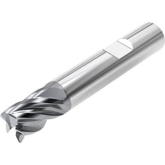 Niagara Cutter - 1/2" Diam 5 Flute Solid Carbide 0.06" Corner Radius End Mill - Apex Tool & Supply