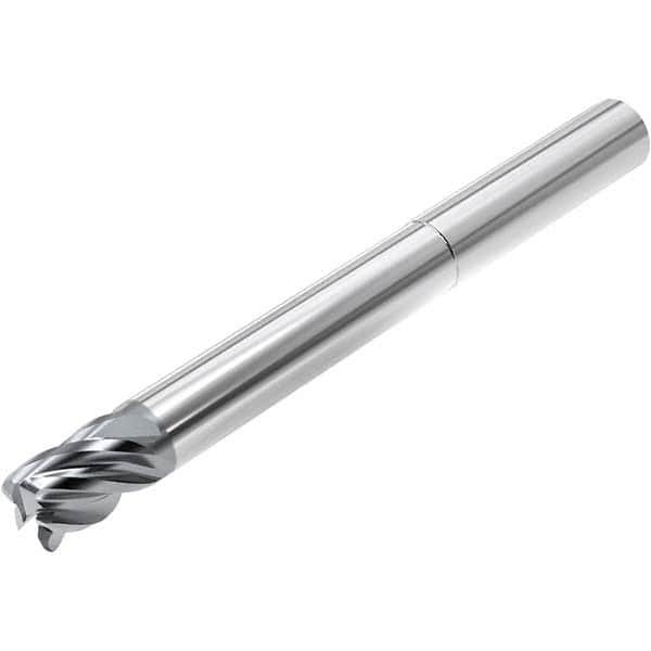 Niagara Cutter - 5/8" Diam 5 Flute Solid Carbide 0.06" Corner Radius End Mill - Apex Tool & Supply