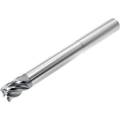 Niagara Cutter - 1/2" Diam 5 Flute Solid Carbide 0.0312" Corner Radius End Mill - Apex Tool & Supply