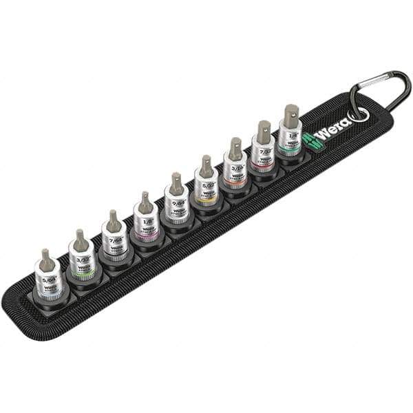 Wera - Hex & Torx Bit Socket Sets Type: Hex Bit Socket Set Drive Size: 1/4 - Apex Tool & Supply