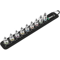 Wera - Hex & Torx Bit Socket Sets Type: Torx Bit Socket Set Drive Size: 3/8 - Apex Tool & Supply