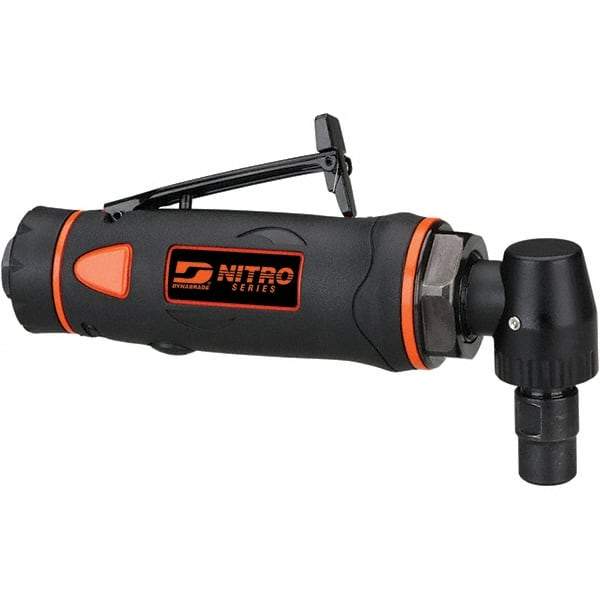 Dynabrade - Air Die Grinders Type: Angle Die Grinder Collet Size (mm): 6 - Apex Tool & Supply