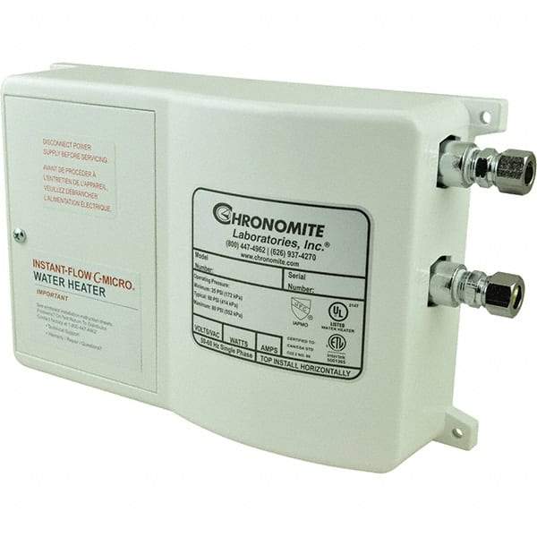 Chronomite - Electric Water Heaters Style: Electric Water Heater Voltage: 277 VAC - Apex Tool & Supply