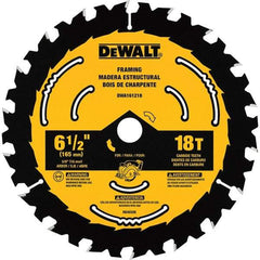 DeWALT - Wet & Dry-Cut Saw Blades   Blade Diameter (Inch): 6-1/2    Blade Material: Tungsten Carbide-Tipped - Apex Tool & Supply