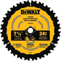 DeWALT - Wet & Dry-Cut Saw Blades   Blade Diameter (Inch): 7-1/4    Blade Material: Tungsten Carbide-Tipped - Apex Tool & Supply