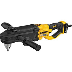 DeWALT - 60 Volt 1/2" Chuck Inline Handle Cordless Drill - 1320 RPM, Keyed Chuck, Reversible, Lithium-Ion Batteries Not Included - Apex Tool & Supply