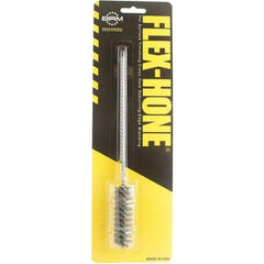 Brush Research Mfg. - 18mm Bore Diam, 240 Grit, Boron Carbide Flexible Hone - Medium, 2-1/2" OAL - Apex Tool & Supply