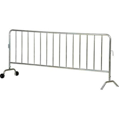 Vestil - Railing Barriers Type: Barricades Length (Inch): 99-11/16 - Apex Tool & Supply