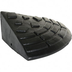Vestil - 9.68" Long x 9-11/16" Wide, Rubber Rubber Ramp - 4,000 Lb Load Limit - Apex Tool & Supply