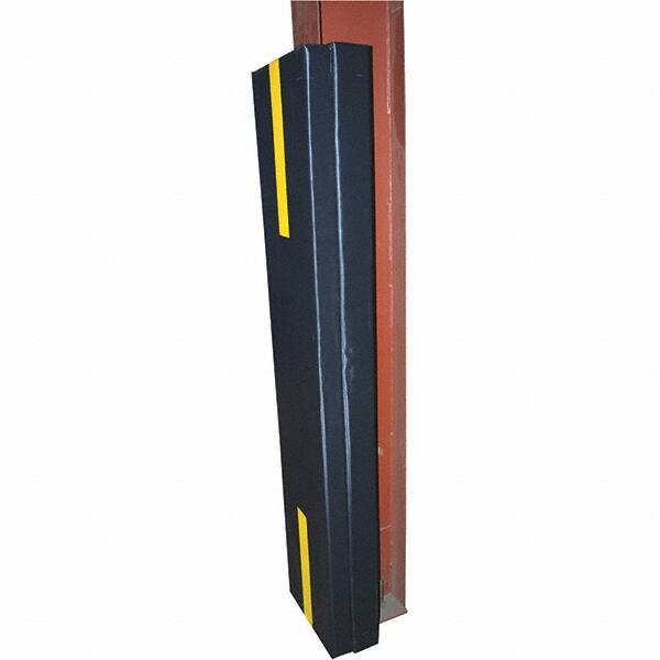 Vestil - 6" High, Column Protector - Fits 4" Columns, Black - Apex Tool & Supply