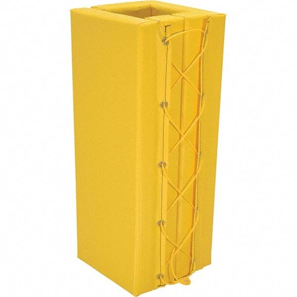 Vestil - 3" High, Column Protector - Fits 8" Columns, Yellow - Apex Tool & Supply