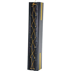 Vestil - 6" High, Column Protector - Fits 7" Columns, Black - Apex Tool & Supply