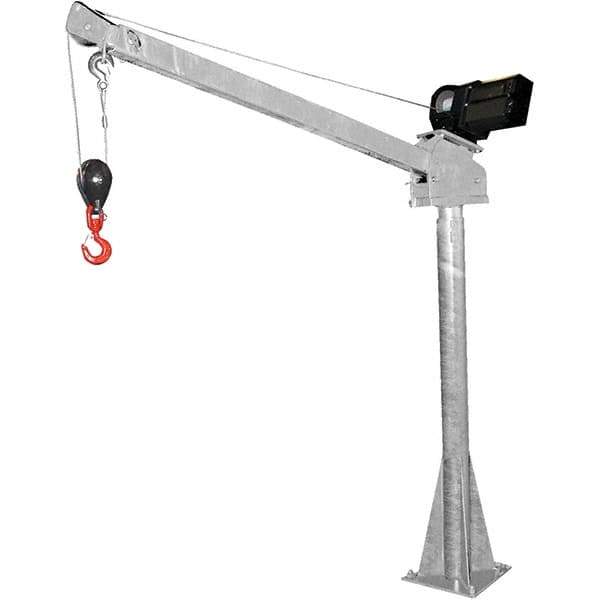 Vestil - 2,000 Lb Load Capacity, Jib Crane - Apex Tool & Supply